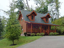 Pigeon Forge Vacation Cabin Swimming Pool Access Cabin
